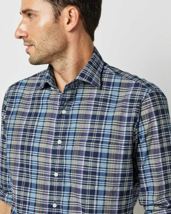 Spread Collar Sport Shirt^Sid Mashburn Cheap