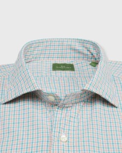 Spread Collar Sport Shirt^Sid Mashburn Hot