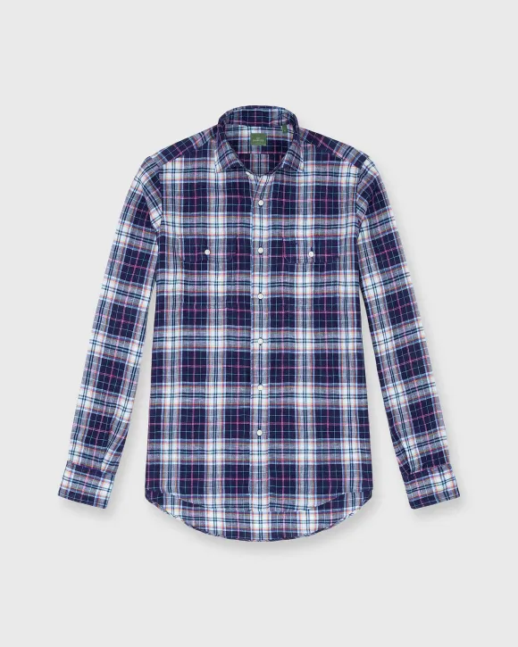 Spread Collar Work Shirt^Sid Mashburn Best
