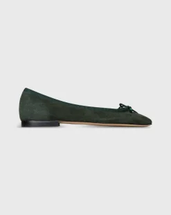 Square-Toe Ballet Flat^Ann Mashburn Shop