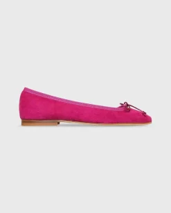Square-Toe Ballet Flat^Ann Mashburn Cheap