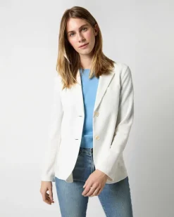 Stand-Up Collar Blazer^Harris Wharf Hot