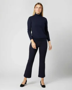 Superfine Funnel-Neck Sweater^Ann Mashburn Fashion