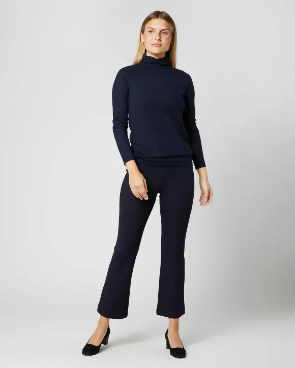 Superfine Funnel-Neck Sweater^Ann Mashburn Fashion