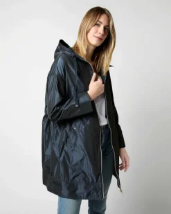 Techno Taffeta A-Line Parka^Herno Cheap
