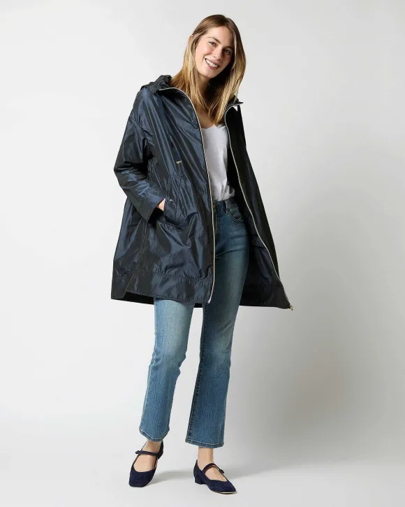 Techno Taffeta A-Line Parka^Herno Cheap