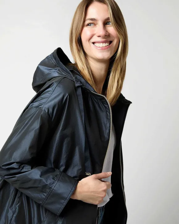 Techno Taffeta A-Line Parka^Herno Cheap