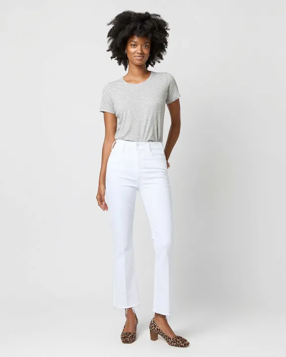 The Hustler Ankle Fray Jean^Mother Denim Outlet