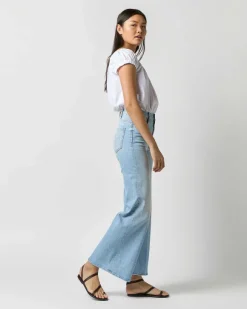 The Hustler Roller Flood Jean^Mother Denim Clearance