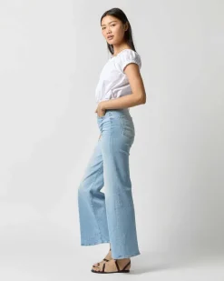 The Hustler Roller Flood Jean^Mother Denim Clearance