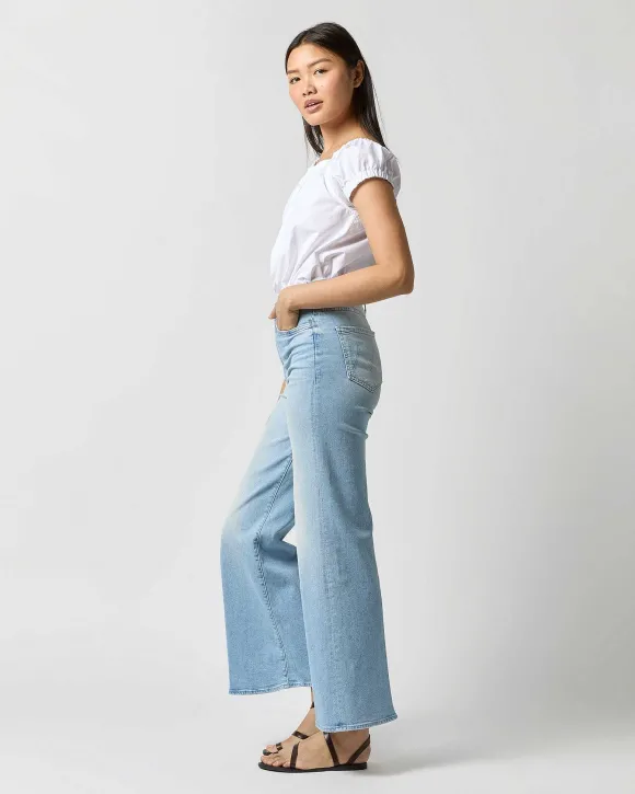 The Hustler Roller Flood Jean^Mother Denim Clearance