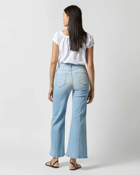 The Hustler Roller Flood Jean^Mother Denim Clearance