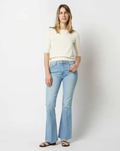 The Weekender Fray Jean^Mother Denim Cheap