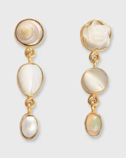 Three Charm Moving Drop Earrings^Grainne Morton Best Sale