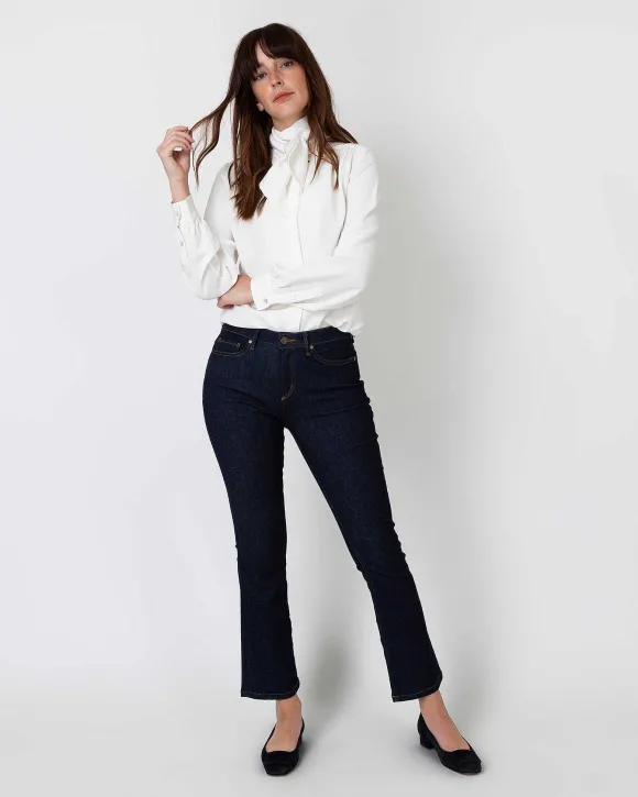 Tie-Neck Blouse^Ann Mashburn Best Sale