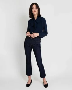 Tie-Neck Blouse^Ann Mashburn Discount