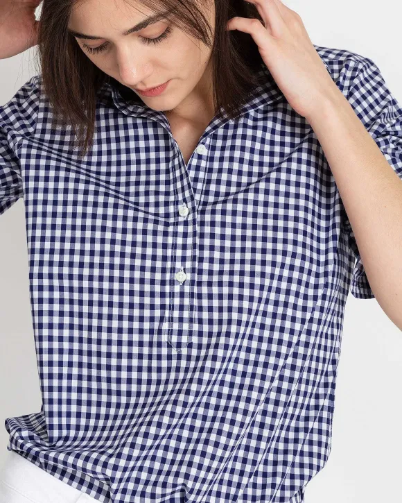 Tomboy Popover Shirt^Ann Mashburn Cheap