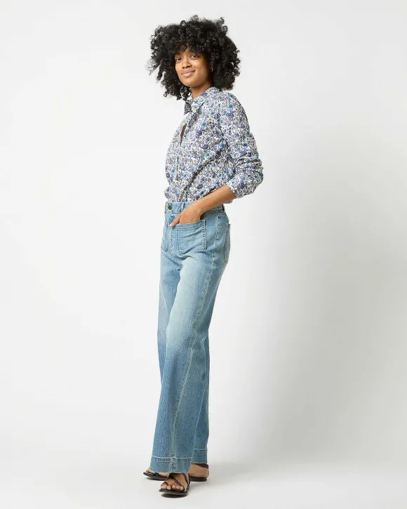 Tomboy Popover Shirt^Ann Mashburn Discount