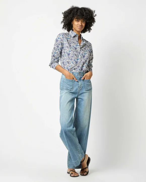 Tomboy Popover Shirt^Ann Mashburn Discount