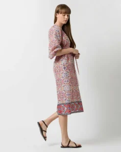 Trapunto Blouson Dress^Ann Mashburn Store