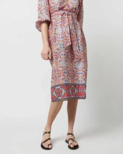 Trapunto Blouson Dress^Ann Mashburn Store