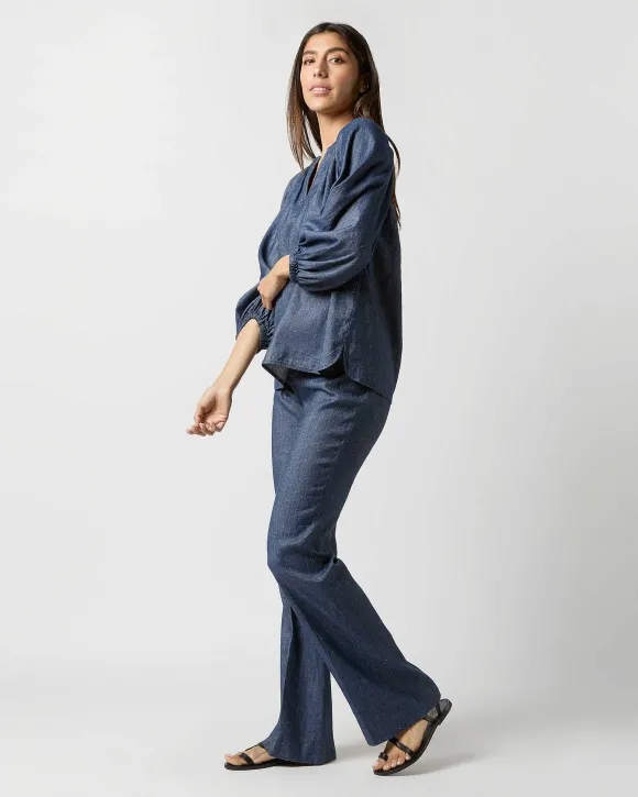 Trapunto Blouson Top^Ann Mashburn Fashion