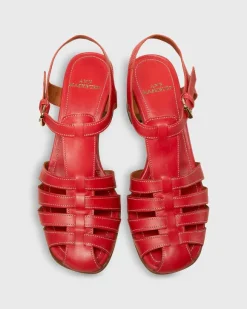 T-Strap Block Heel^Ann Mashburn New