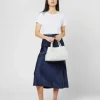 Wide Woven Satchel Bag^Ann Mashburn Fashion