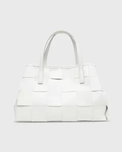 Wide Woven Satchel Bag^Ann Mashburn Fashion
