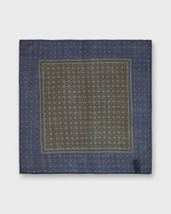Wool/Silk Pocket Square^Sid Mashburn Store