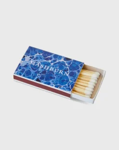 Wrapped Scented Candle & Matchbox^Mashburn Sale