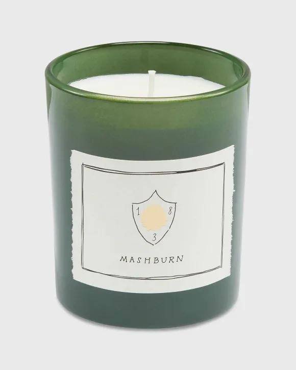 Wrapped Scented Candle & Matchbox^Mashburn Shop