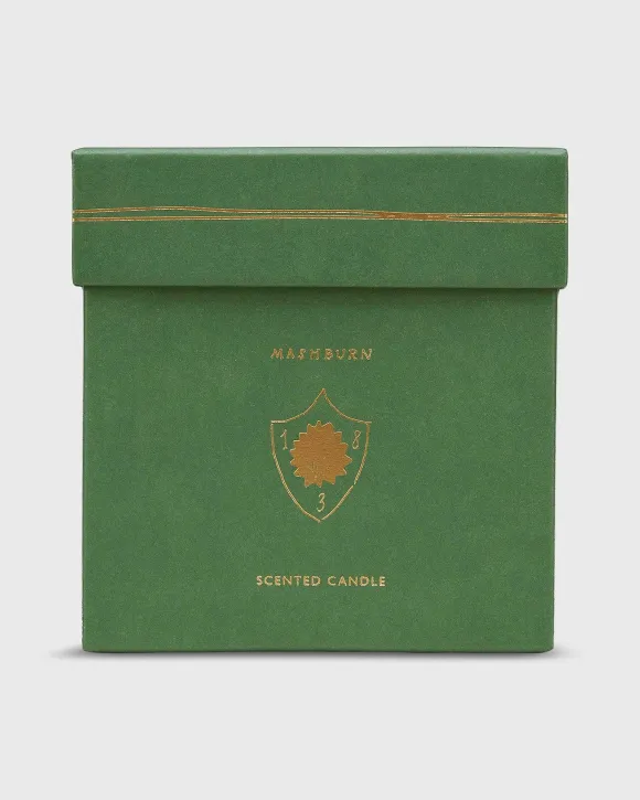 Wrapped Scented Candle & Matchbox^Mashburn Shop