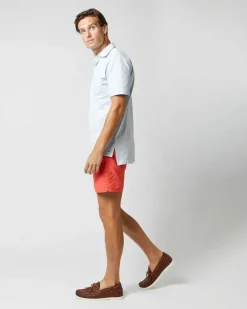 Zip-Front Mid-Length Swim Short^Sid Mashburn Hot