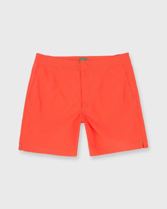 Zip-Front Mid-Length Swim Short^Sid Mashburn Hot