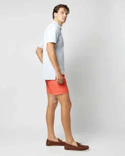 Zip-Front Mid-Length Swim Short^Sid Mashburn Hot