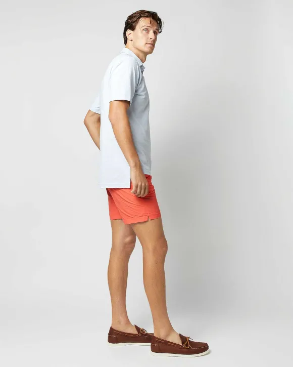 Zip-Front Mid-Length Swim Short^Sid Mashburn Hot